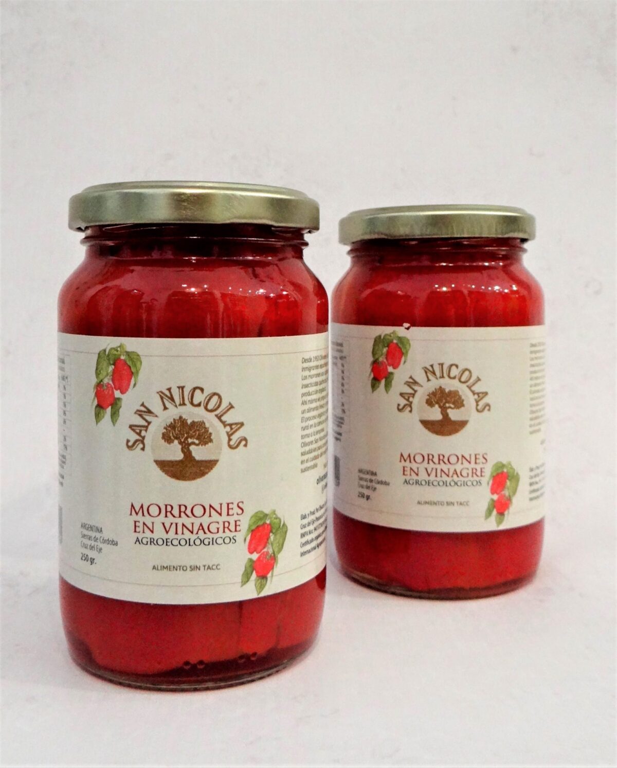 Morrones en Vinagre - Olivares de San Nicolás - 250 gr - Image 1